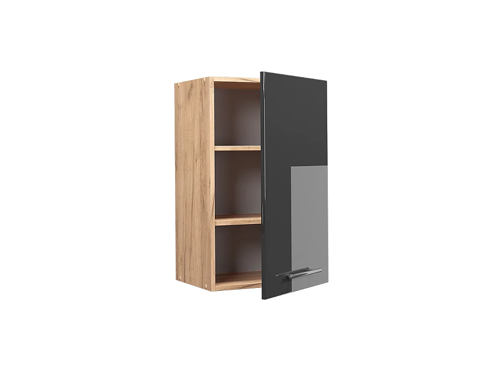 Pensile da cucina antracite lucido 45x34.1x72 fame-line