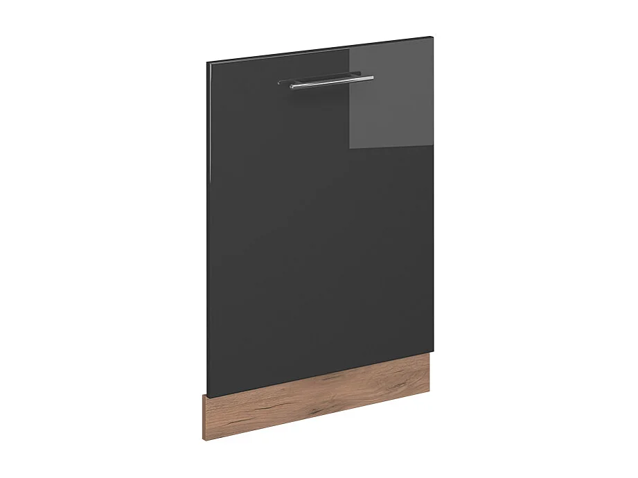 Pannello frontale della lavastoviglie antracite lucido 60x1.6x81.8 fame-line
