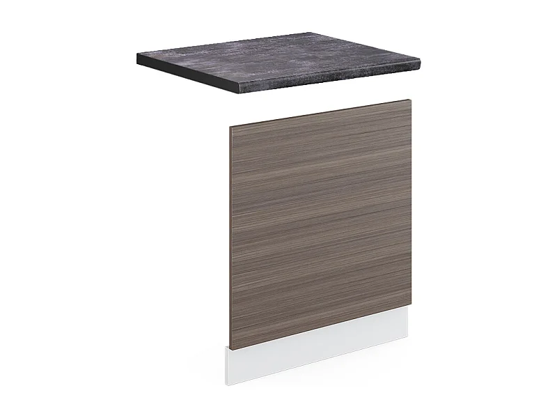 Panel frontal gris noble 60x1.6x57.2 r-line