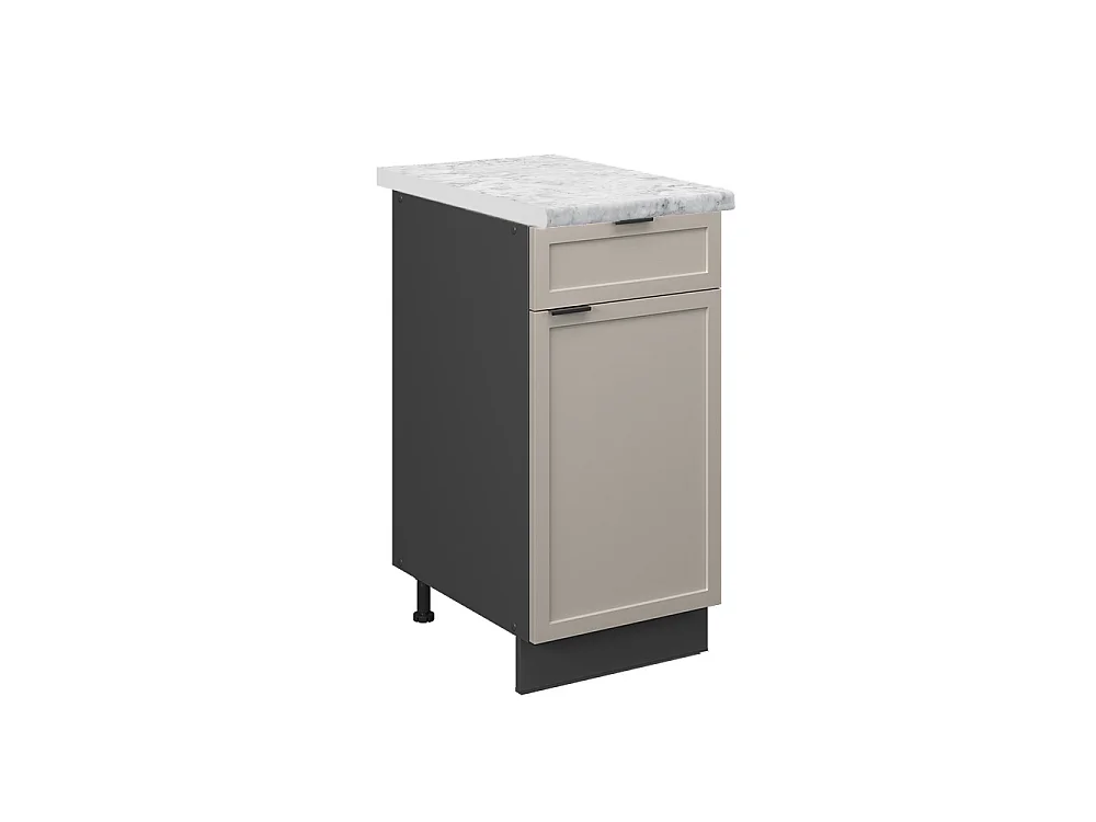 Meuble cuisine grisbeige 40x60x82 fame-line