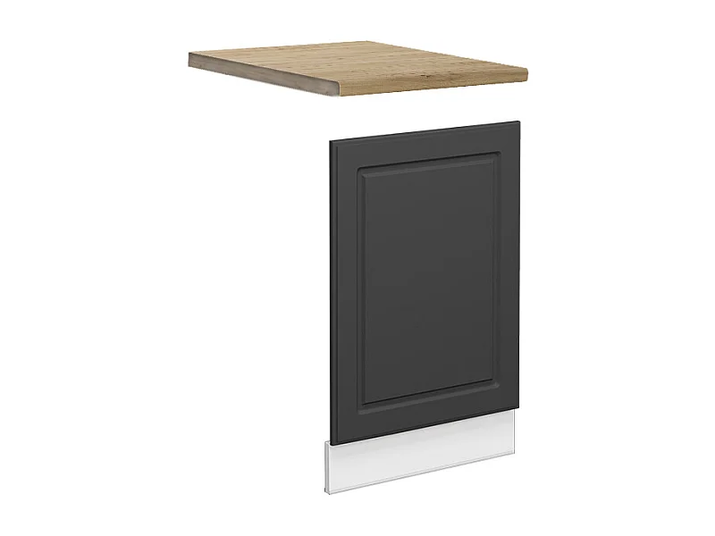 Panel frontal antracita-oro 45x1.6x67.4 fame-line