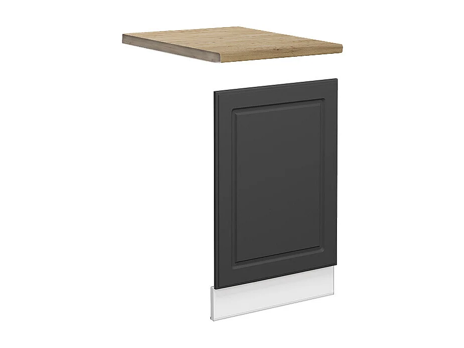 Panel frontal antracita-oro 45x1.6x67.4 fame-line