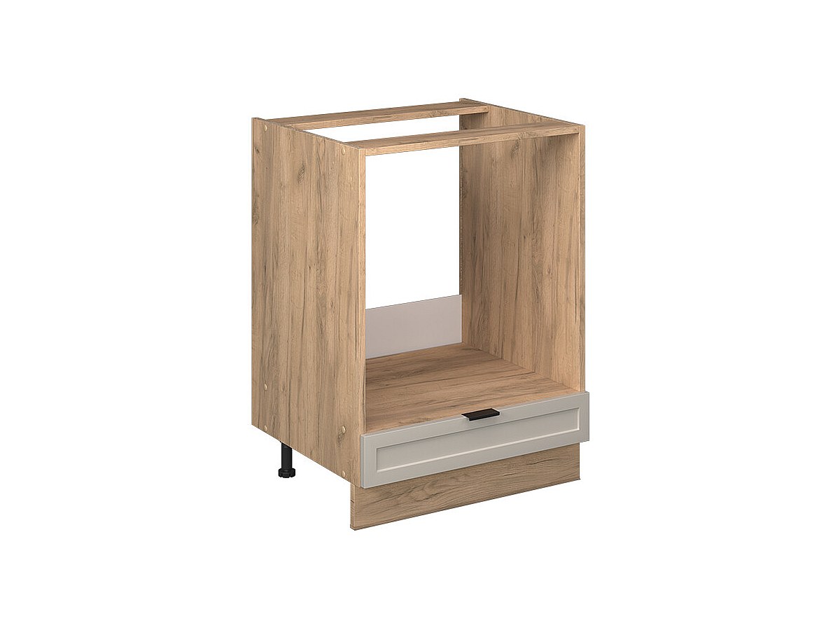 Meuble pour four grisbeige 60x51.6x82 fame-line