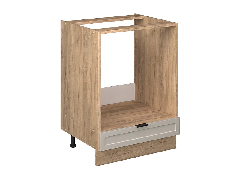 Meuble pour four grisbeige 60x51.6x82 fame-line