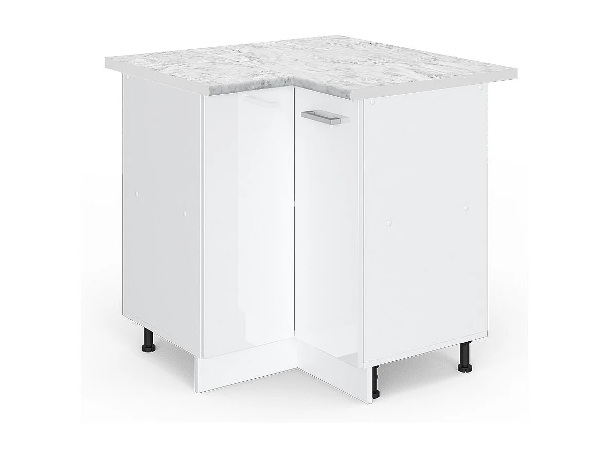 Meuble dangle blanc haute brillance 75.6x60x81.6 r-line