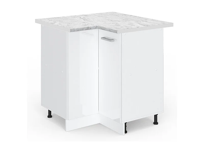 Meuble dangle blanc haute brillance 75.6x60x81.6 r-line