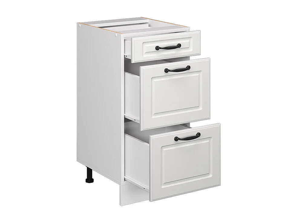 Meuble cuisine blanc campagne 40x60x81.6 r-line