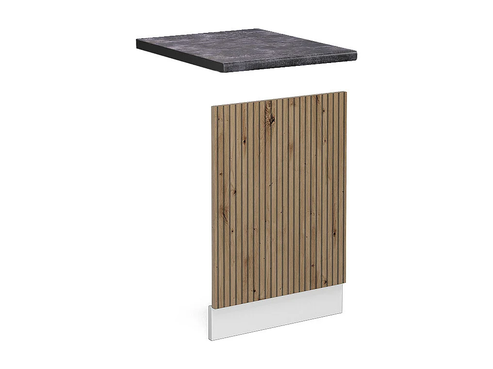 Panel frontal roble artesanal 45x1.6x57.2 r-line