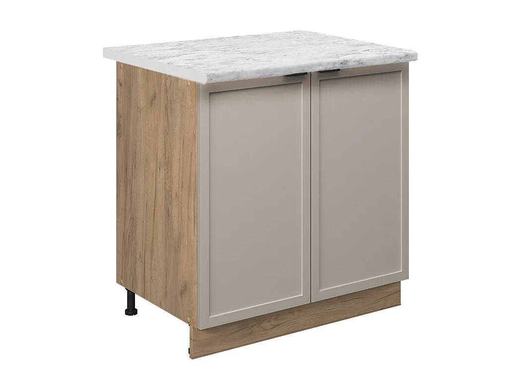 Küchenunterschrank graubeige 80x60x82 fame-line