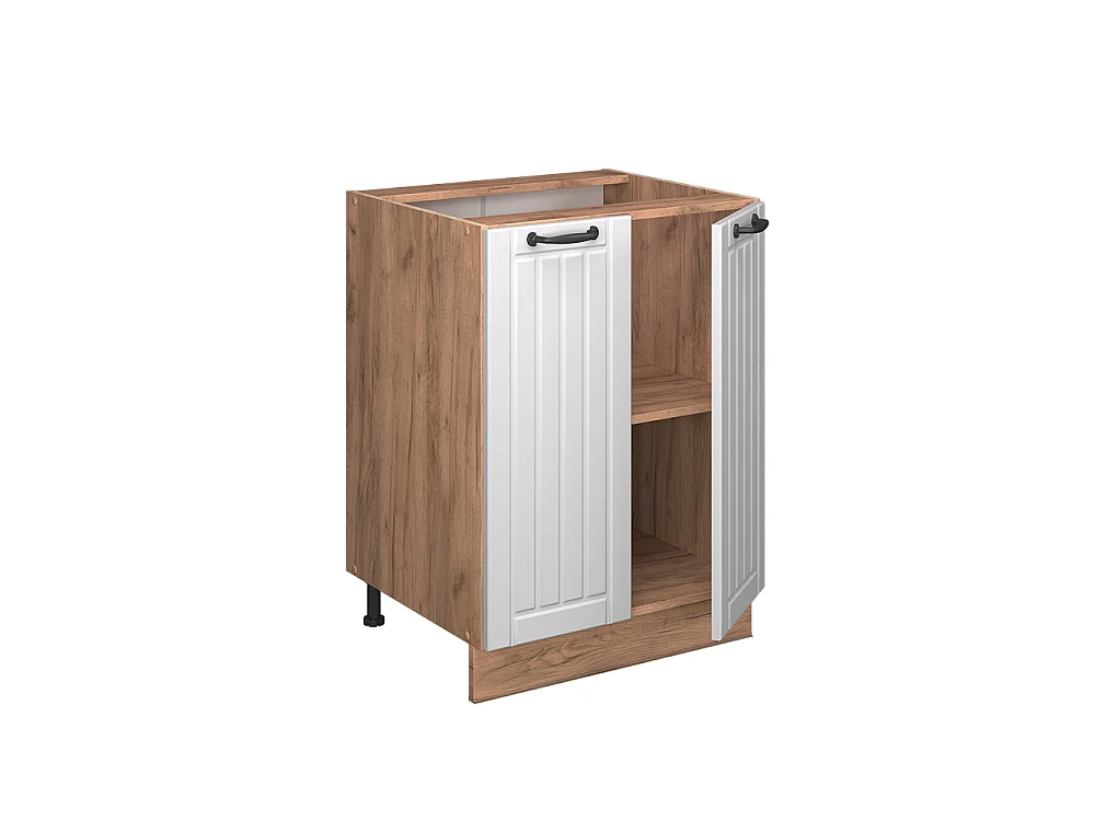 Keukenonderkast wit landhuis 60x51.6x82 fame-line