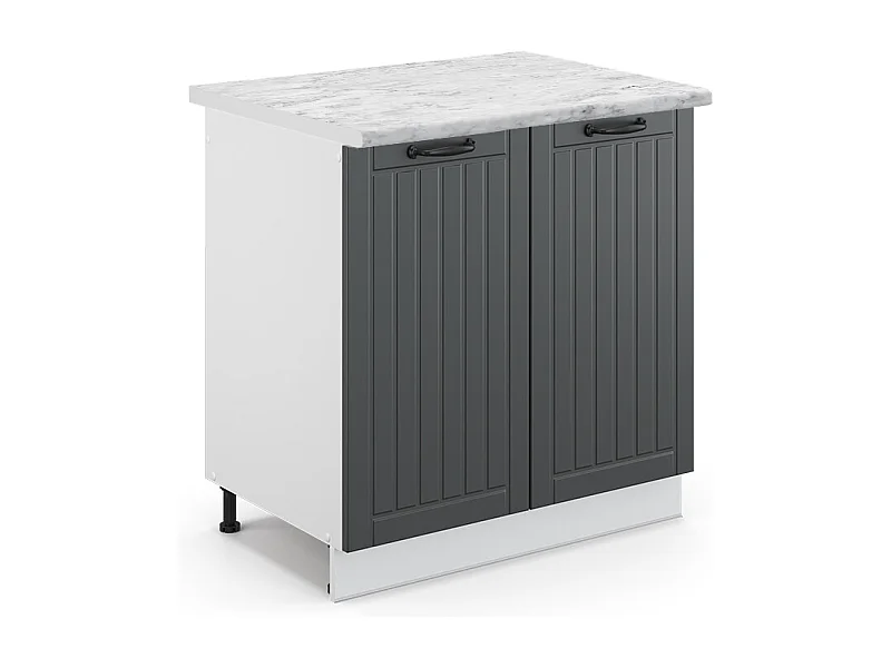 Hoekkast beton 75.6x60x81.6 r-line