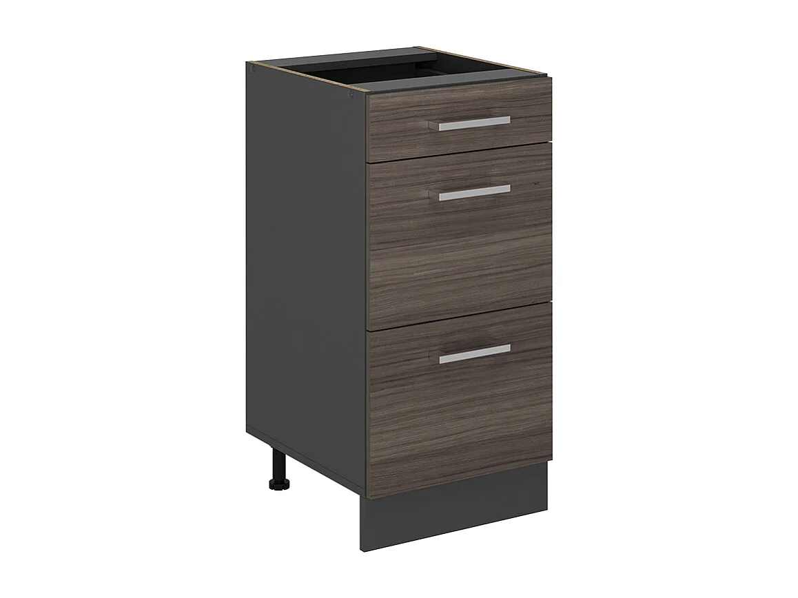 Mueble bajo de cocina gris noble 40x46x81.6 r-line