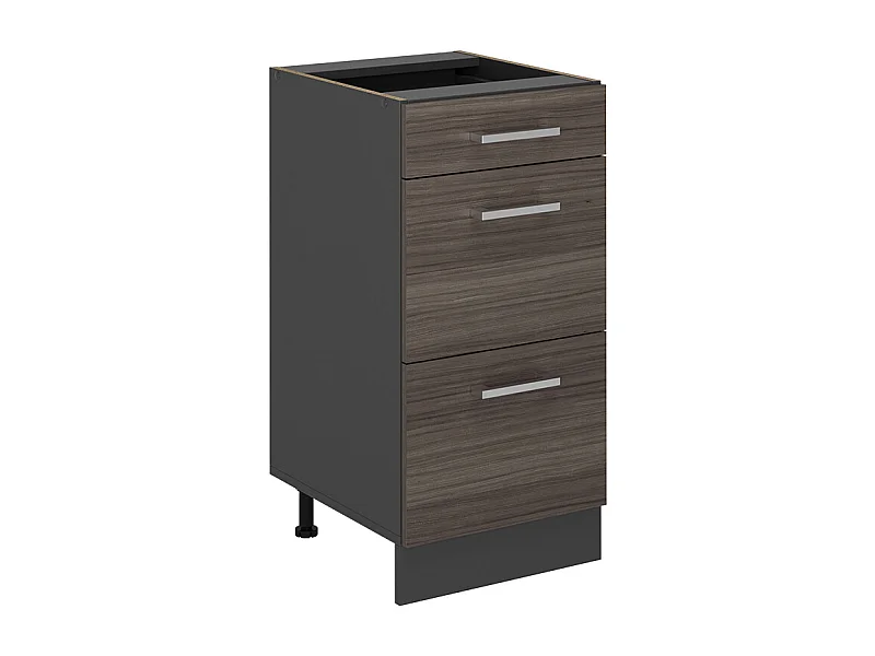 Meuble cuisine gris noble 40x46x81.6 r-line