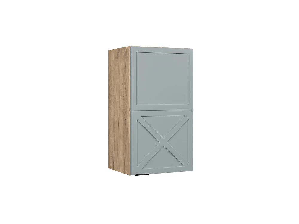 Hängeschrank hellblau-grau 40x34.1x72 fame-line