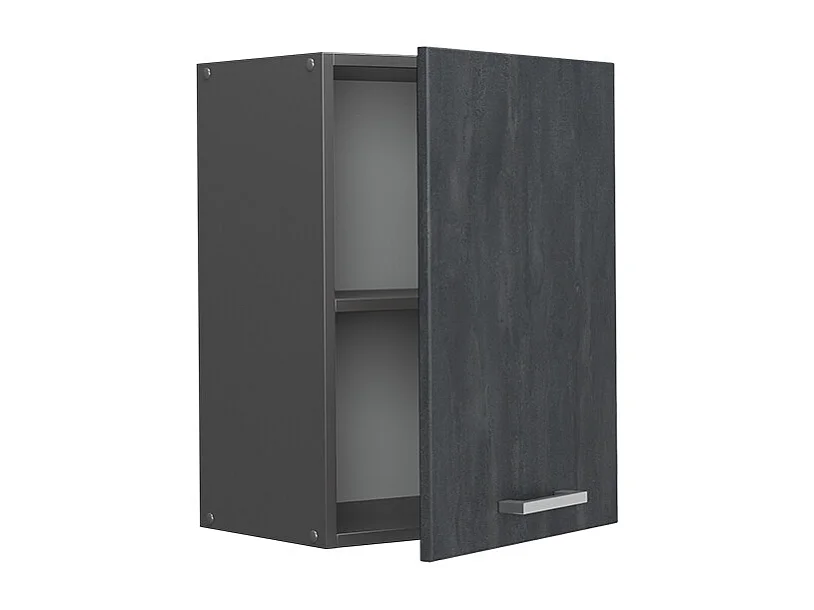 Armario colgante hormigón negro 45x31x60 r-line