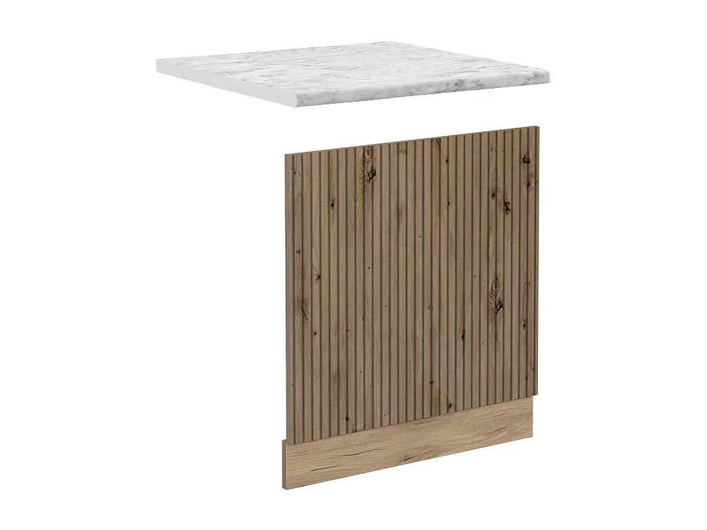 Panel frontal roble artesanal 60x1.6x57.2 r-line