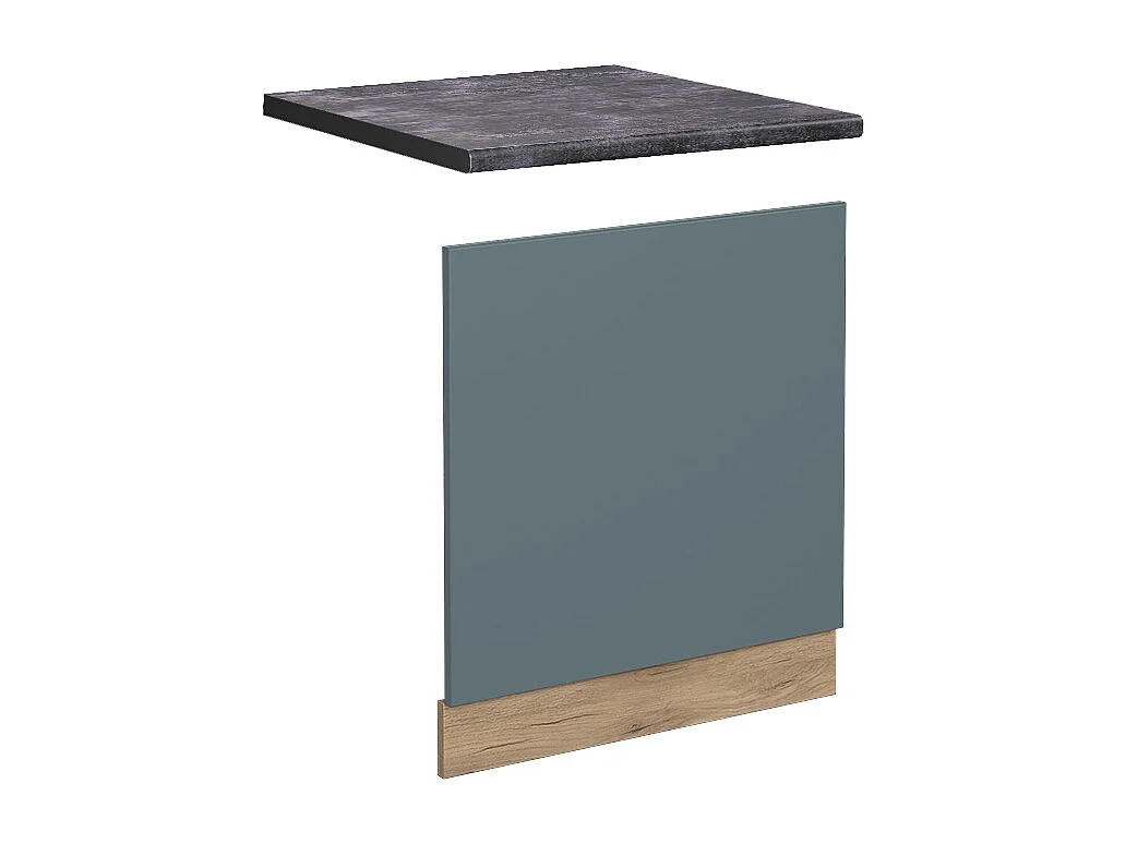 Panel frontal gris azulado 60x1.6x57.2 r-line