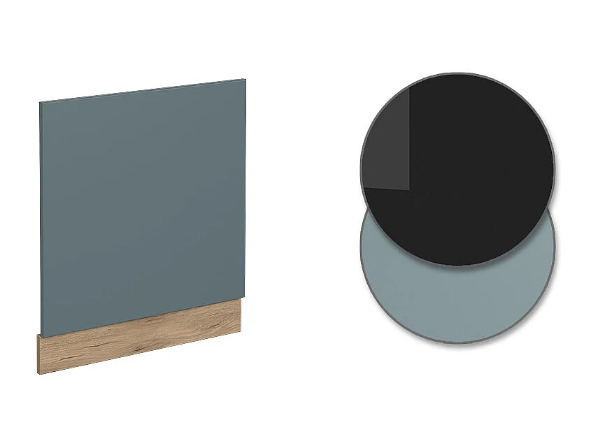 Façade bleu-gris 60x1.6x57.2 r-line