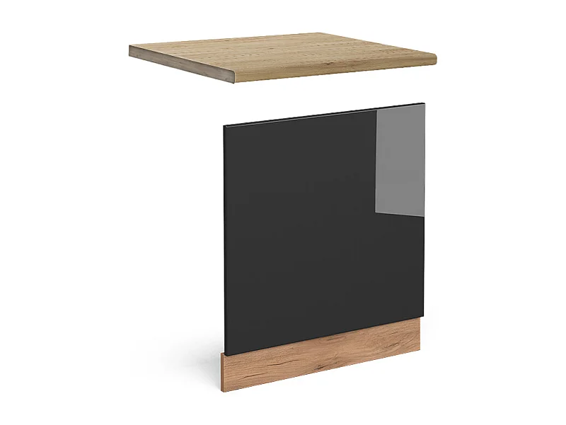 Panel frontal antracita alto brillo 60x1.6x57.2 r-line