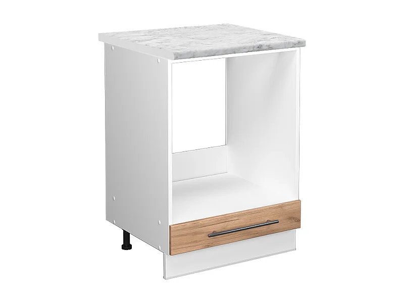 Armario para horno empotrado roble dorado 60x60x82 fame-line