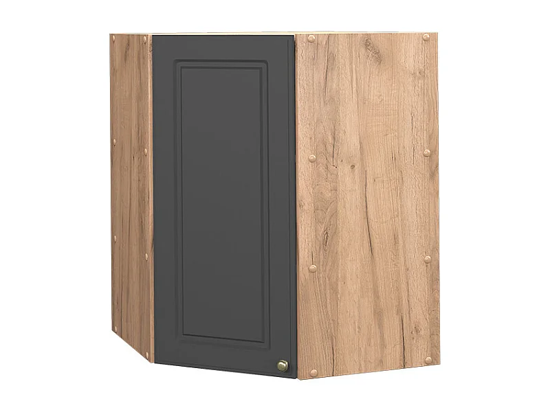 Elément haut de cuisine anthracite-or 57x34.1x72 fame-line