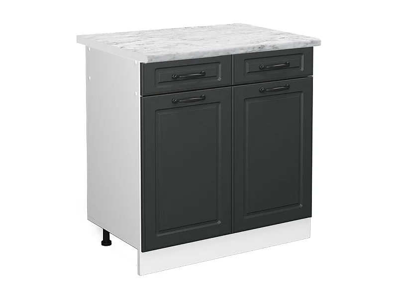 Szafka dolna do kuchni antracytowy domek wiejski 80x60x81.6 r-line