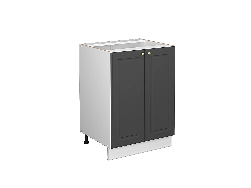 Mobiletto base cucina antracite-oro 60x60x82 fame-line