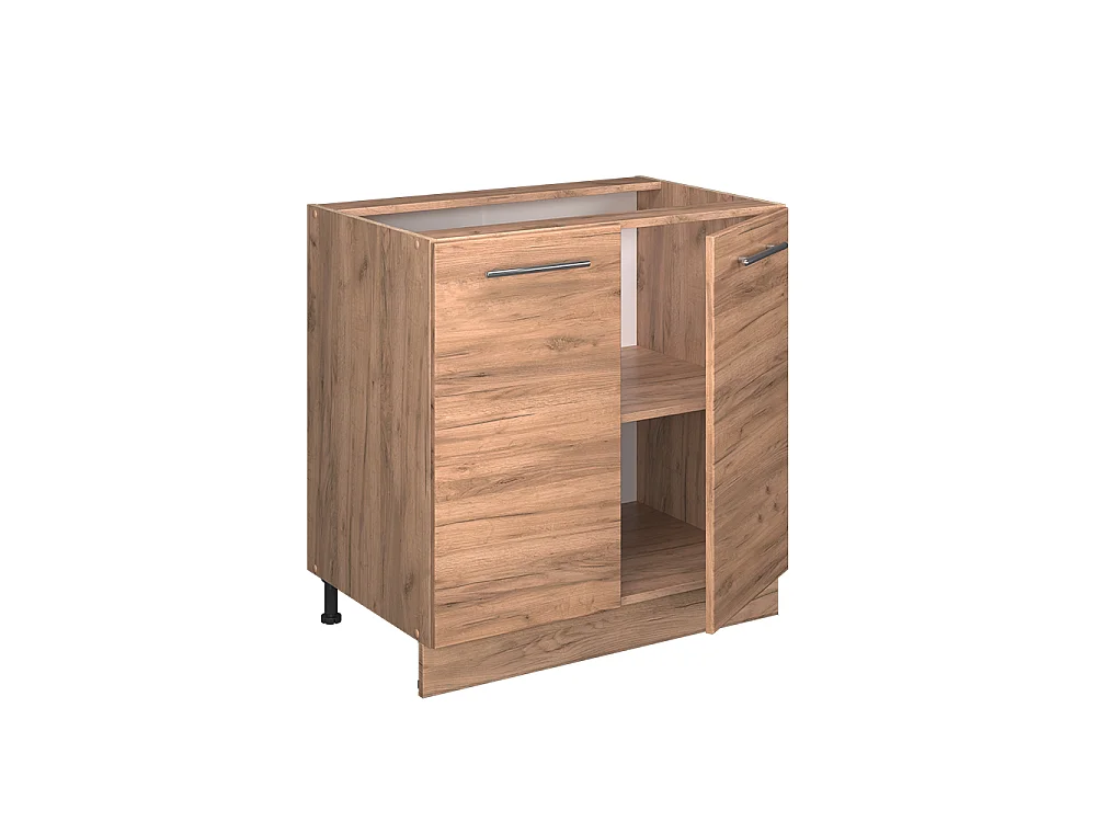 Keukenonderkast krachtige eik goud 80x60x82 fame-line