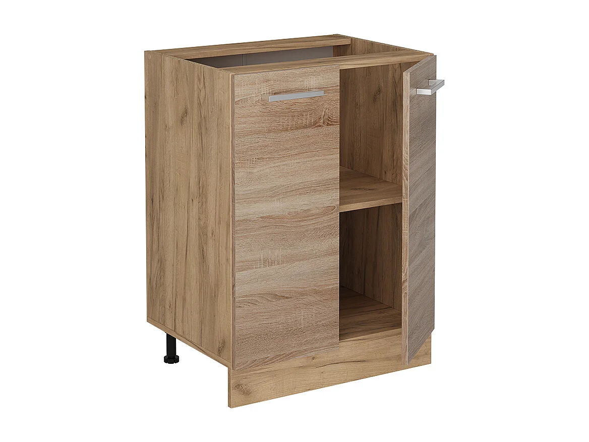 Meuble bas de cuisine sonoma 60x46x81.6 r-line