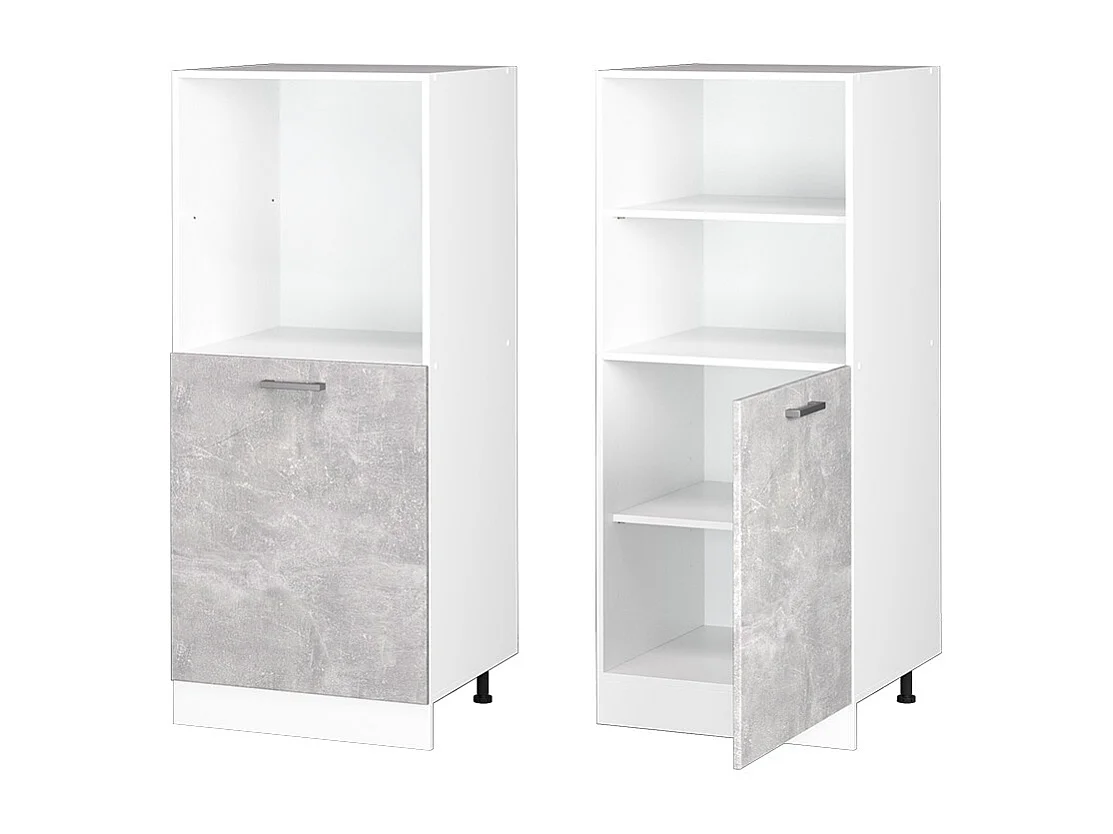 Meuble pour four béton 60x57x143 r-line