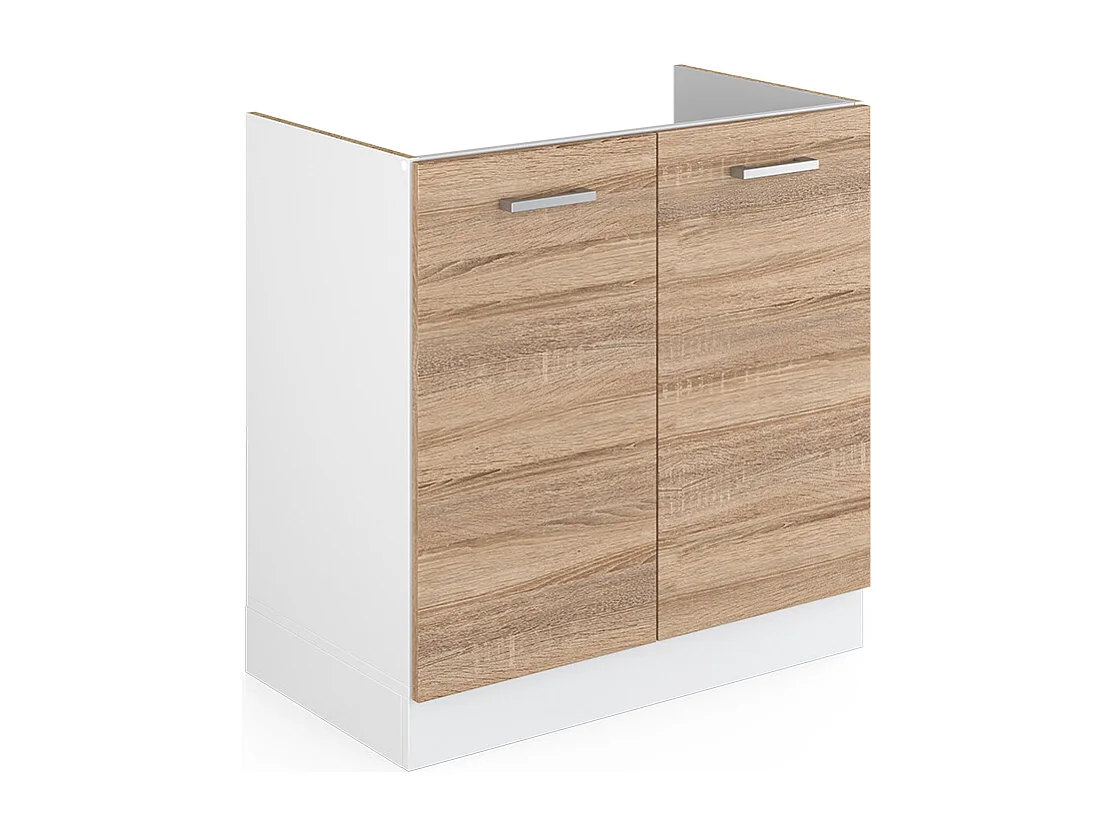 Mobile lavello cucina sonoma 80x46x81.6 r-line