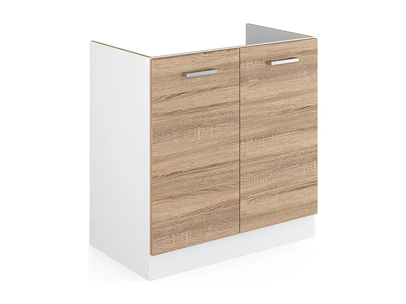 Mobile lavello cucina sonoma 80x46x81.6 r-line