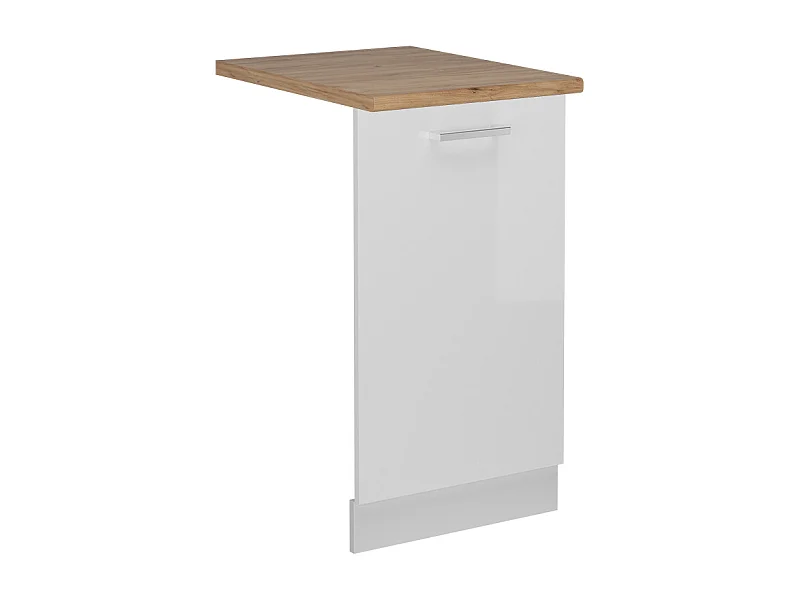 Panel frontal blanco alto brillo 45x1.6x81.8 r-line