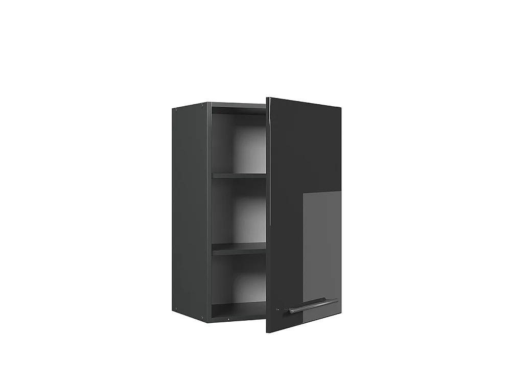 Pensile da cucina antracite lucido 50x34.1x72 fame-line