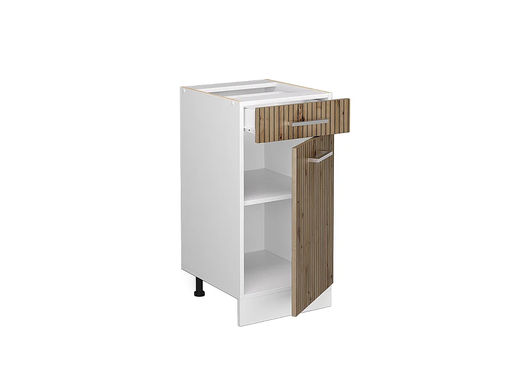 Keukenonderkast artisanaal eiken 40x60x81.6 r-line