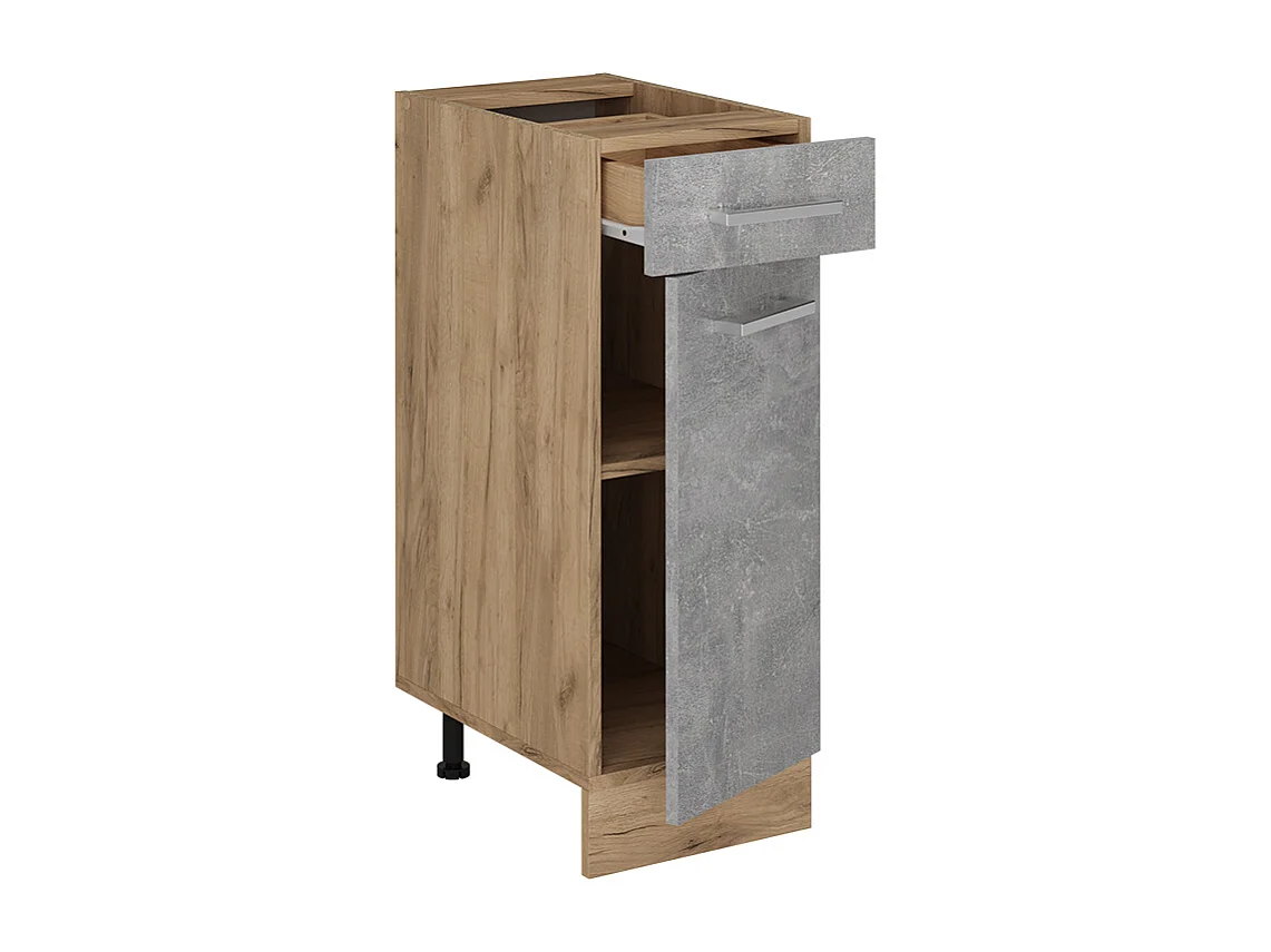 Meuble cuisine béton 30x46x81.6 r-line