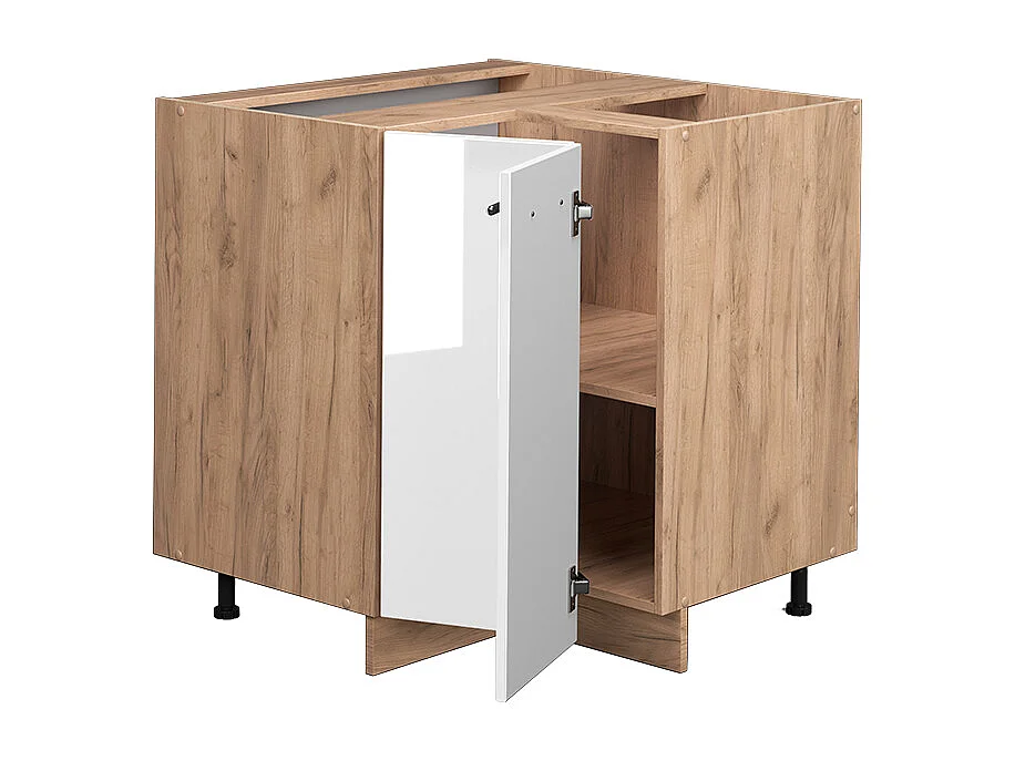 Meuble dangle blanc haute brillance 80.5x60x82 fame-line