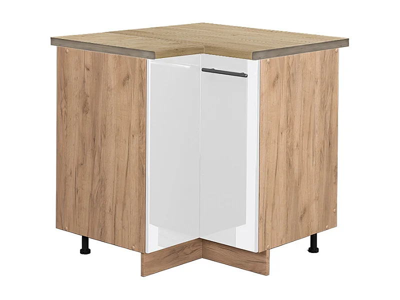 Meuble dangle blanc haute brillance 80.5x60x82 fame-line