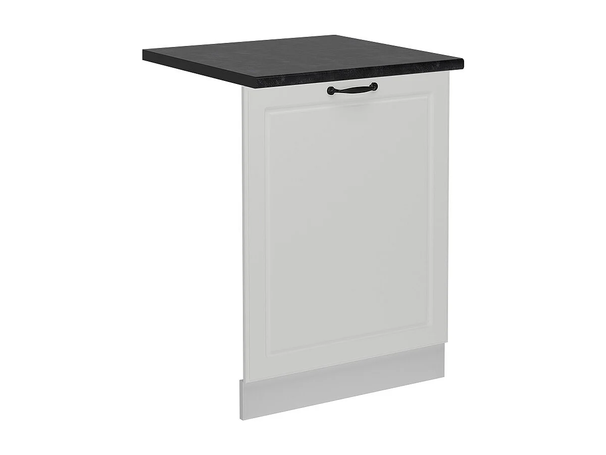 Façade de lave-vaisselle blanc campagne 60x1.6x81.8 r-line