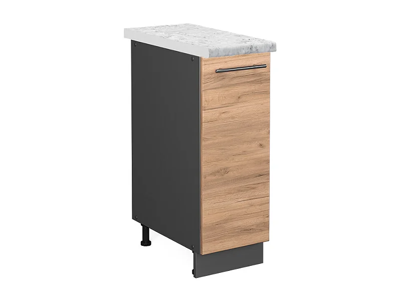 Armario de farmacia roble dorado 30x60x82 fame-line