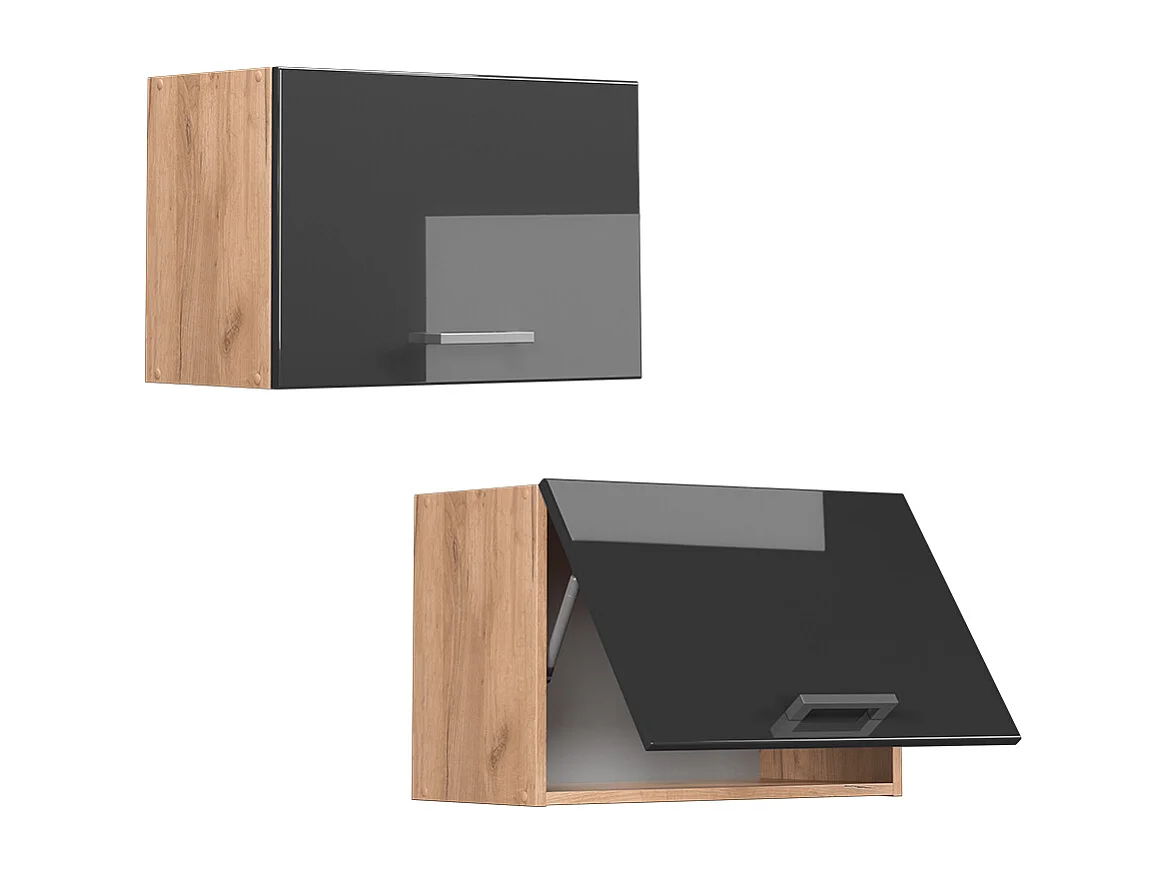 Hängeschrank anthrazit hochglanz 60x31x40 r-line