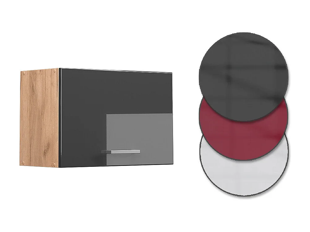 Hängeschrank anthrazit hochglanz 60x31x40 r-line
