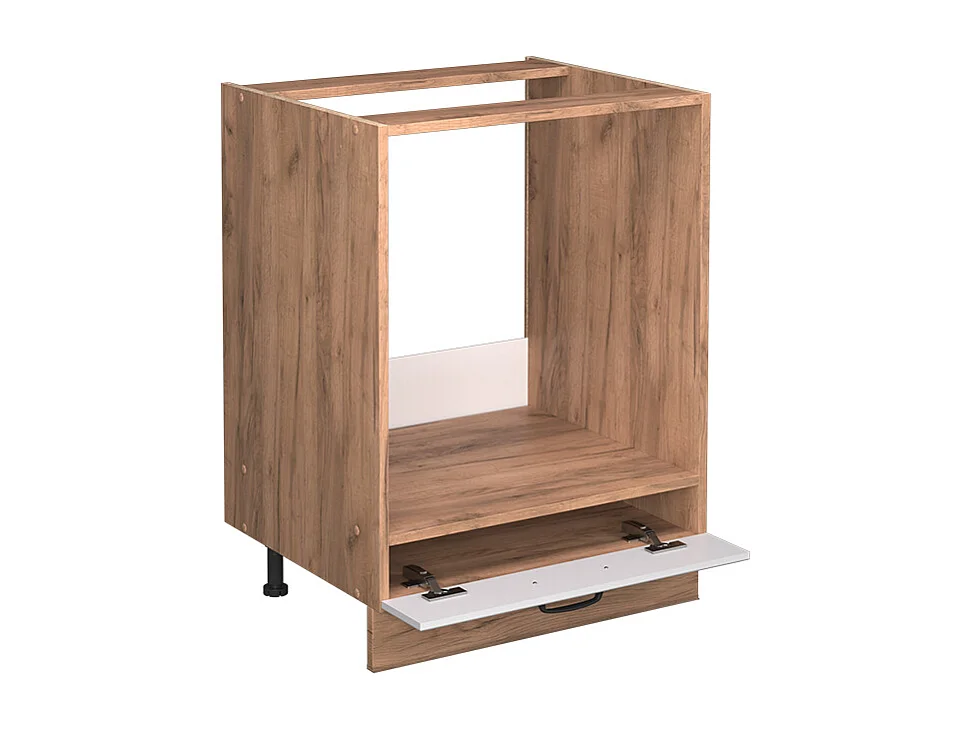 Armario para horno empotrado blanco casa de campo 60x51.6x82 fame-line
