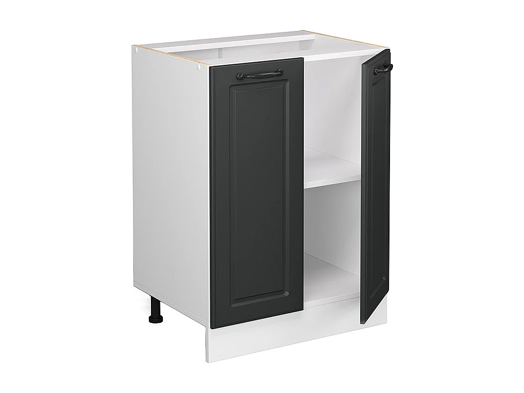 Mobiletto base cucina antracite casa di campagna 60x60x81.6 r-line