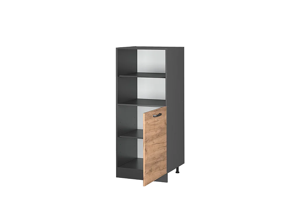 Meuble pour four chêne de force doré 60x57x143 r-line