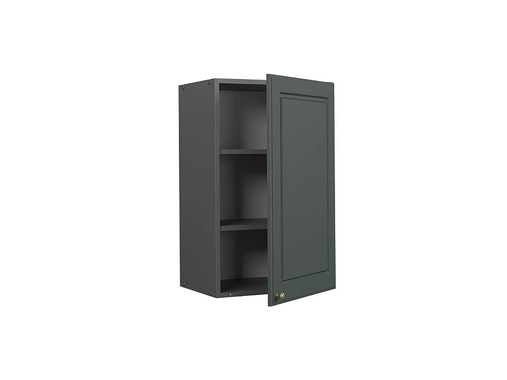 Wall cabinet green-gold country house 45x34.1x72 fame-line