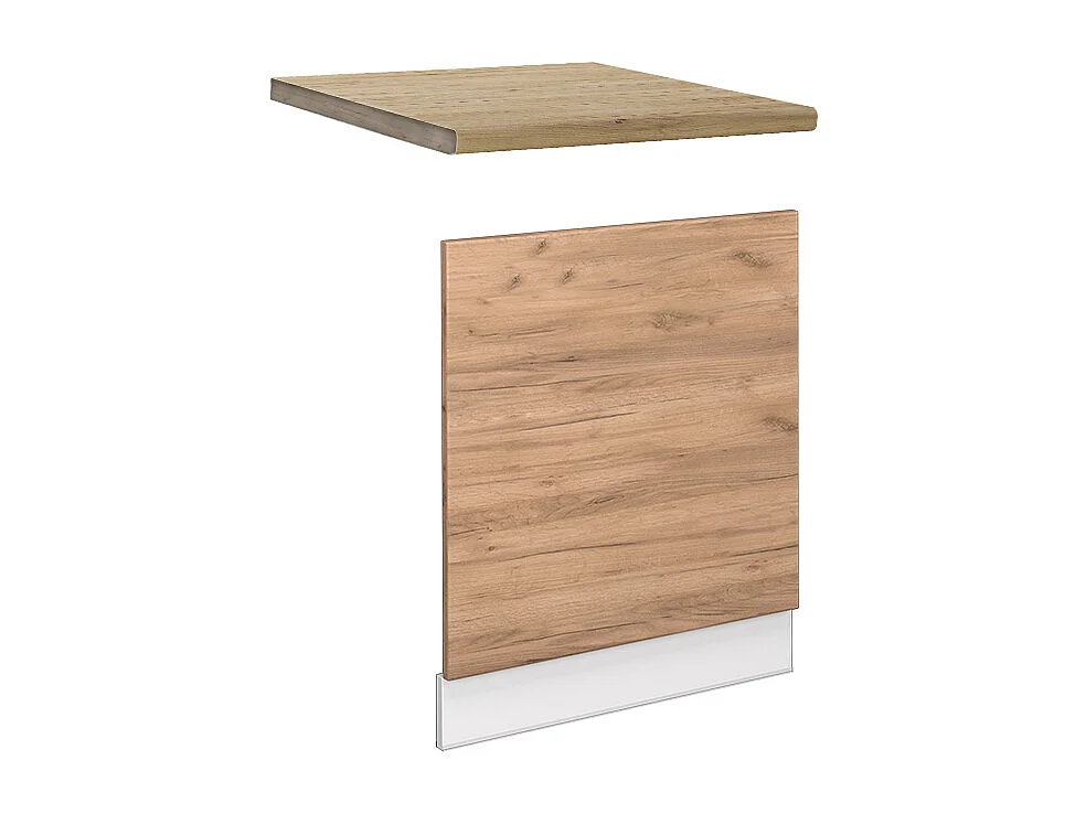 Panel frontal roble dorado 60x1.6x67.4 fame-line