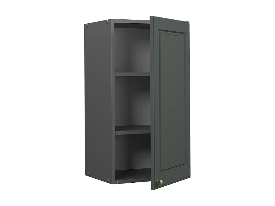 Armario colgante verde dorado casa de campo 40x34.1x72 fame-line