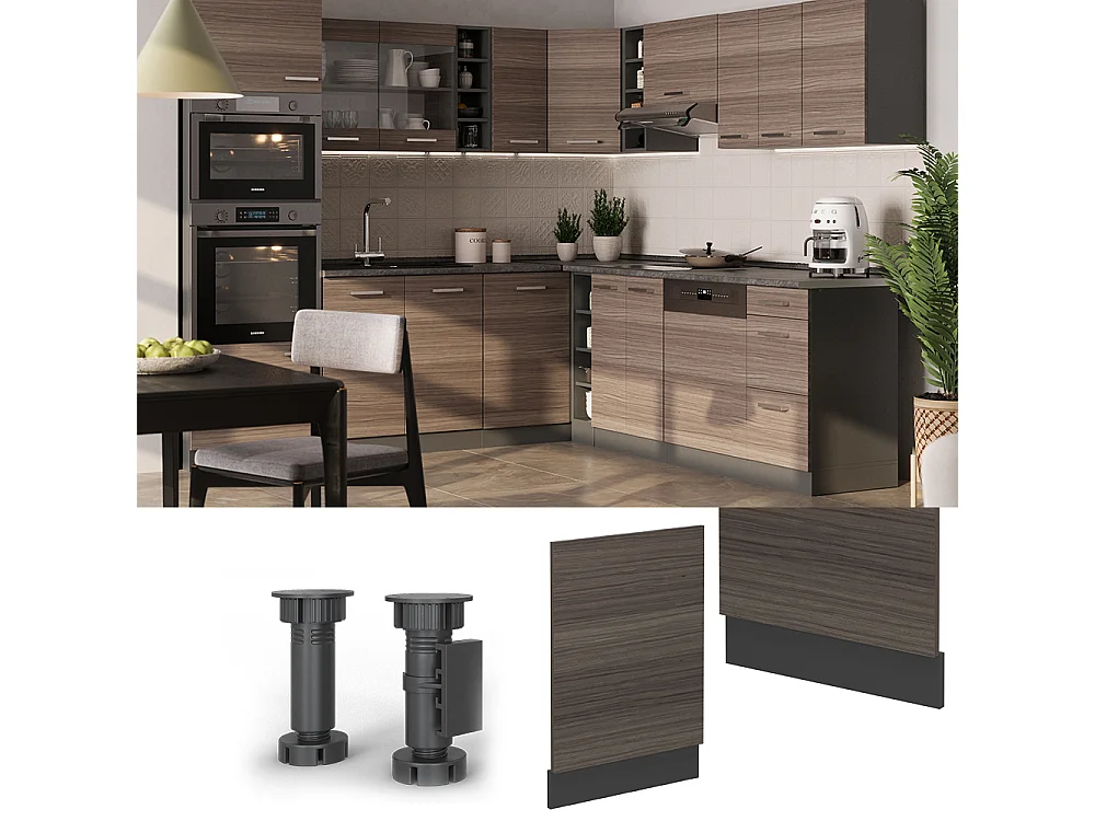 Panel frontal gris noble 45x1.6x57.2 r-line