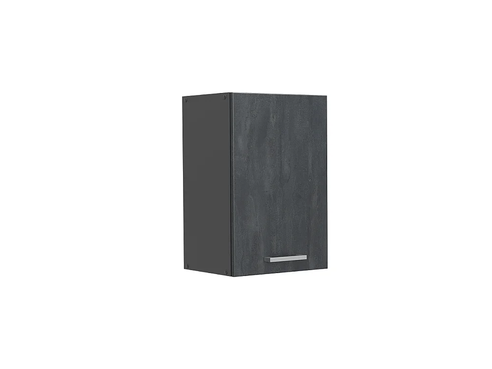 Szafka ścienna czarny beton 40x31x60 r-line
